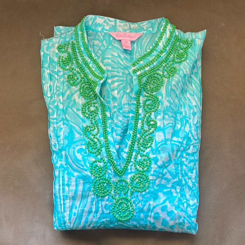 Lily Pulitzer beach coverup - Picture 1 of 4